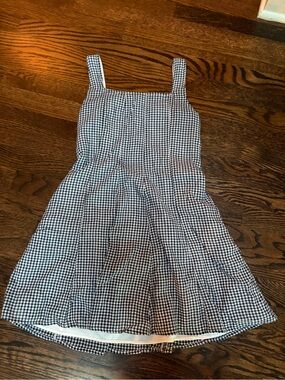 abercrombie kids Black and White Gingham Sundress